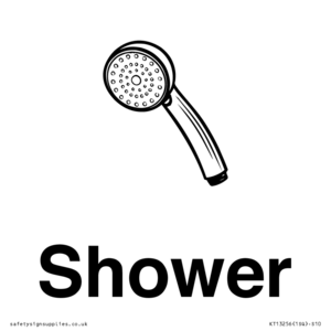 Dementia Shower sign